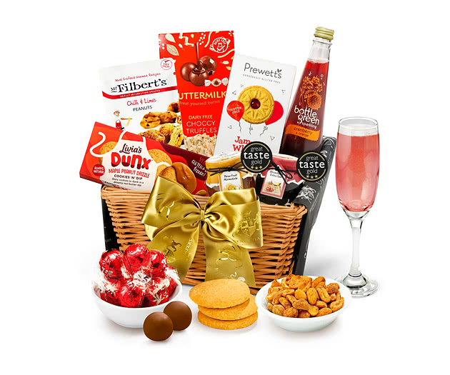 Chedworth Cheer Hamper With Alcohol-Free Pressé